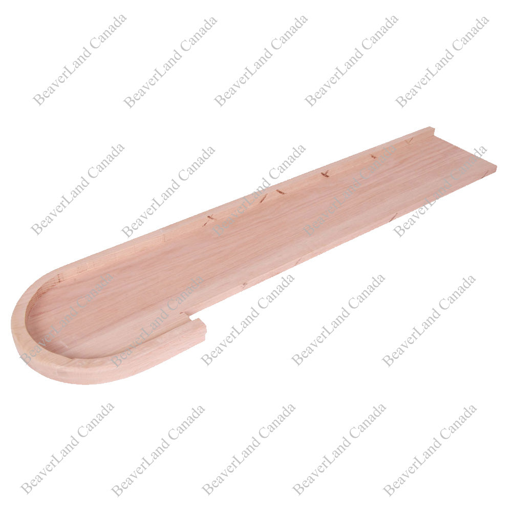 Red Oak Left Open Standard Stair Buno With Return