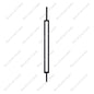 V1087 Iron Spindle 44"