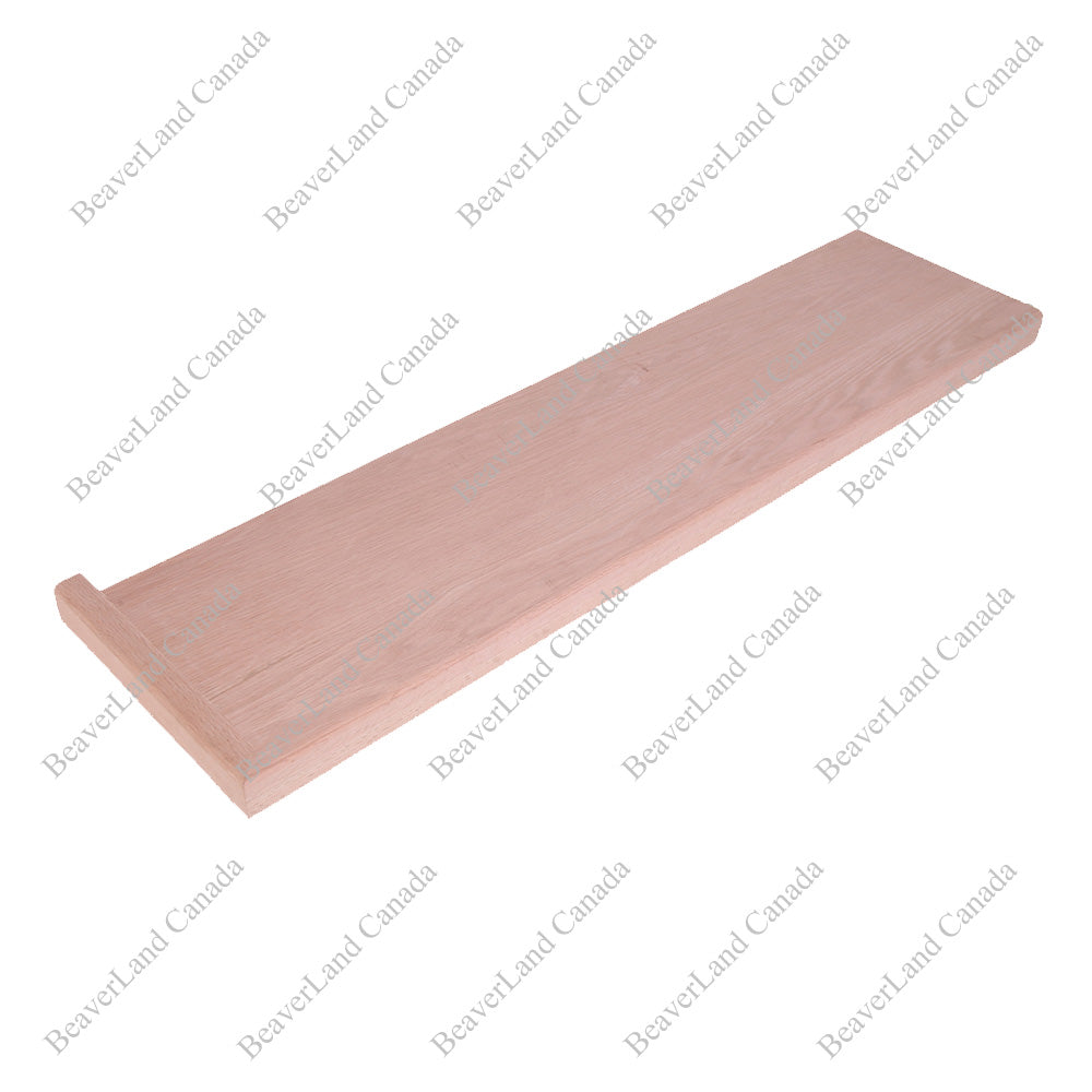 Red Oak Left Open Tread