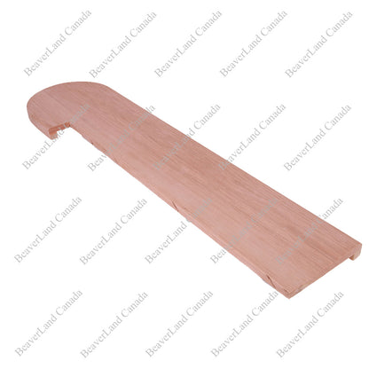 Red Oak Left Open Standard Stair Buno With Return