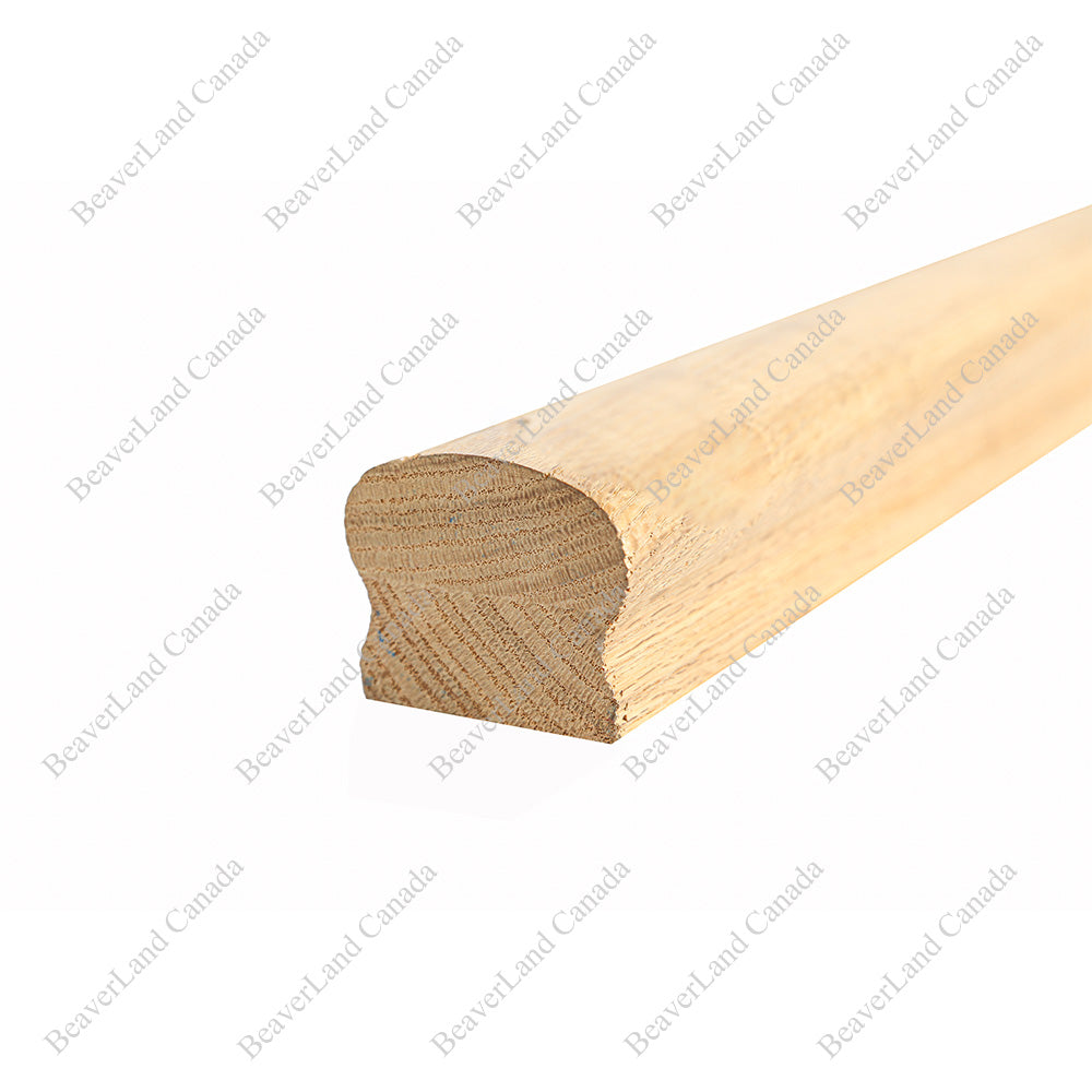 Red Oak Handrail HD Flat