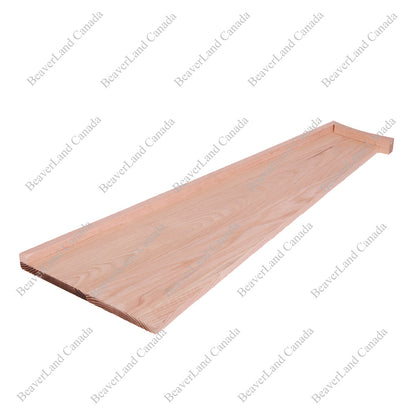 Red Oak Standard Pie Shape Right Open