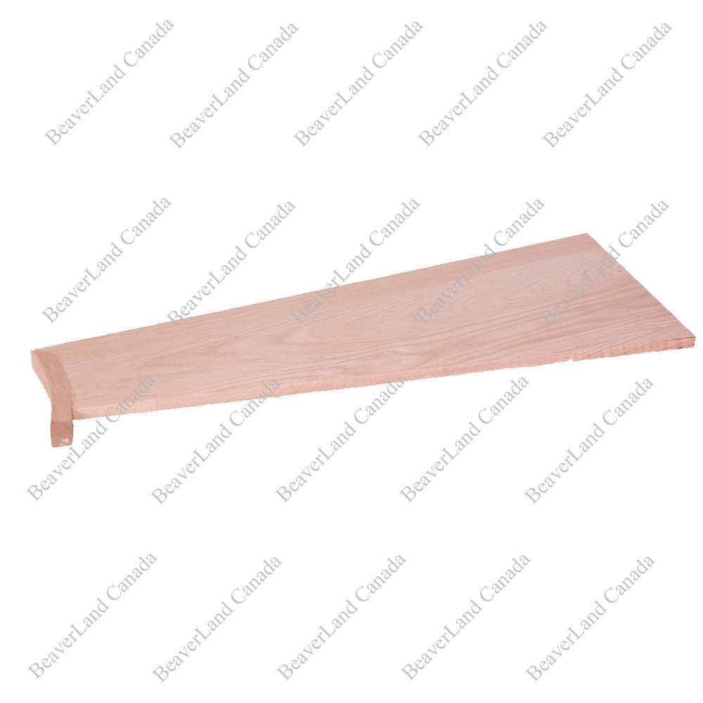 Red Oak Standard Pie Shape Right Open