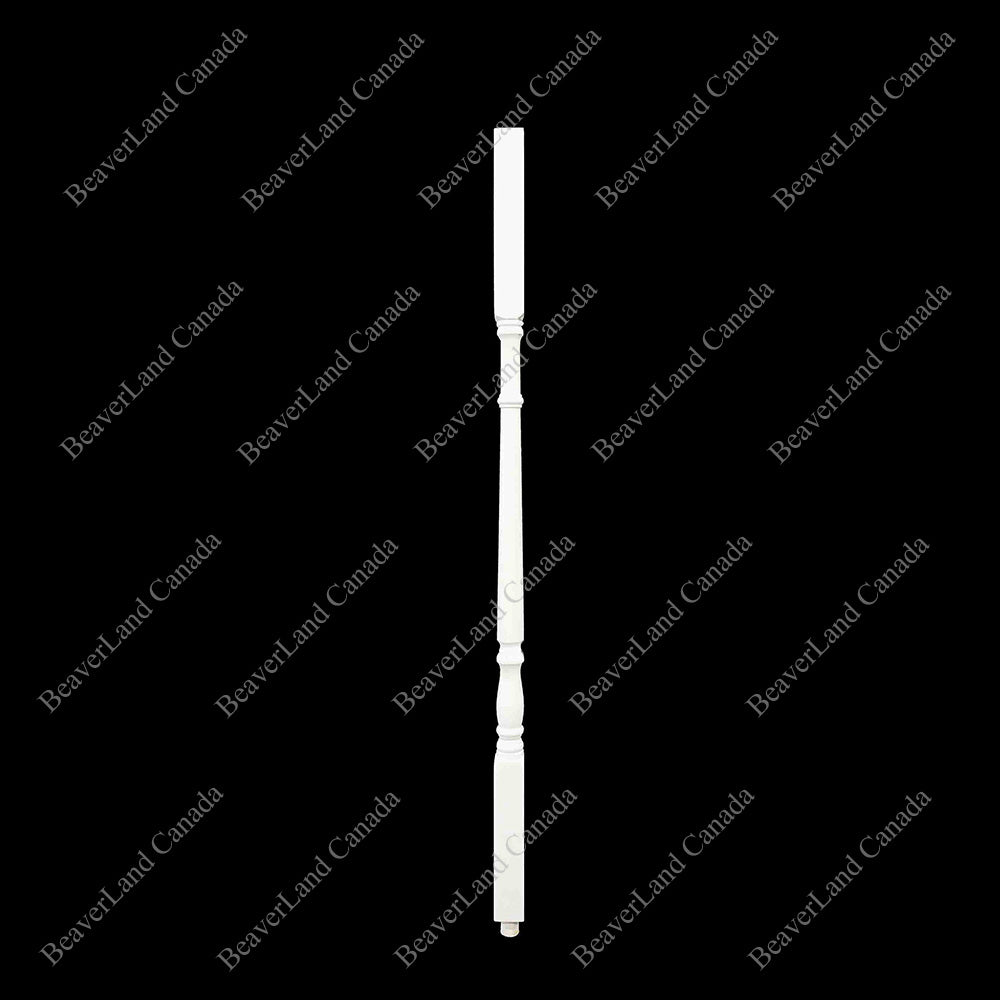 Wood Spindle S1 Series White