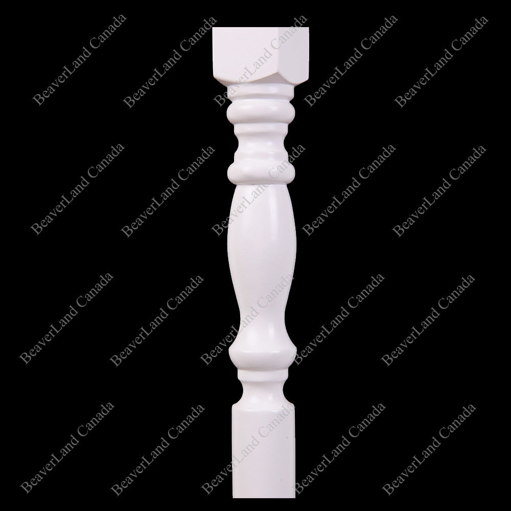 Wood Spindle S1 Series White