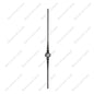 V43 Iron Spindle 44"