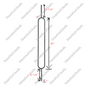 V1028 Iron Spindle 44"